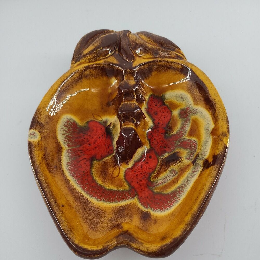 Lane And Co Ashtray Apple Shaped Vannuys California #777 5x7"